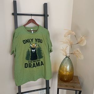 Bella Canvas brand new “drama llama” tee